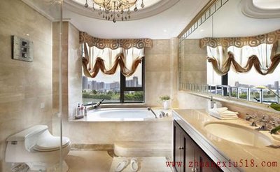 (地中海卫生间装修效果图二)