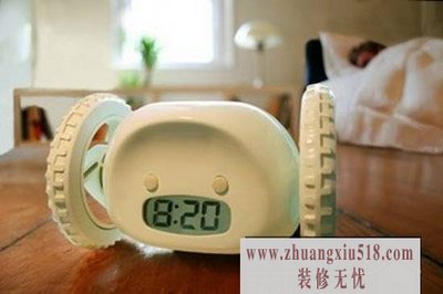 6款创意床头钟 留住美好时光