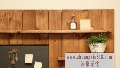 充满大自然气息的书架