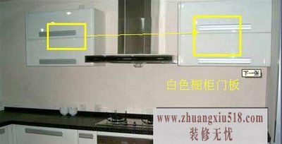橱柜的门板