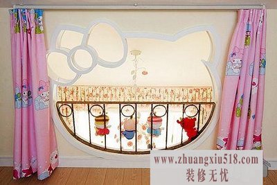 小萌女晒2室2厅复式小屋 kitty住我家