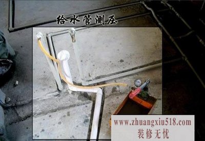 给水管测压