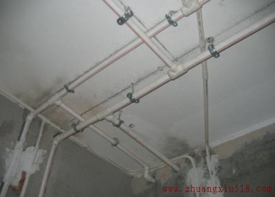 排水管道隐蔽工程施工现场图