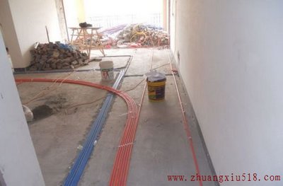 排水管道隐蔽工程施工现场图