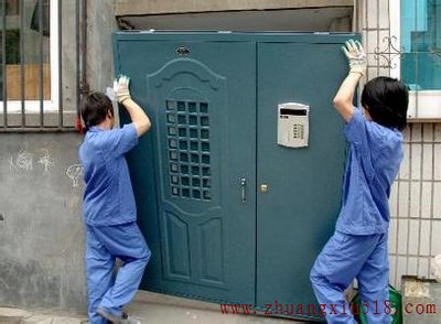 防盗门安装1