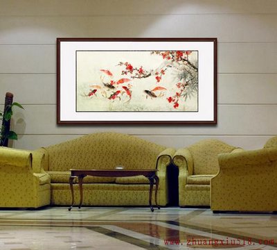 客厅挂什么风水画好