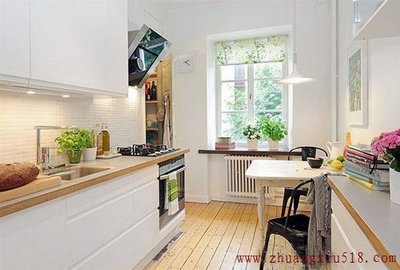 家居厨房植物摆放