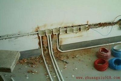 水电施工项目拆除重新改造安装