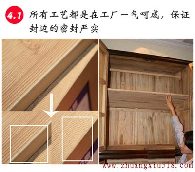 定制衣柜制作工艺
