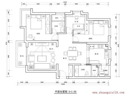 装修平面布局图