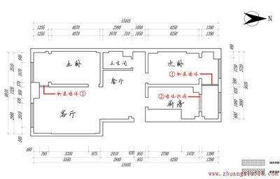 建筑改建平面图