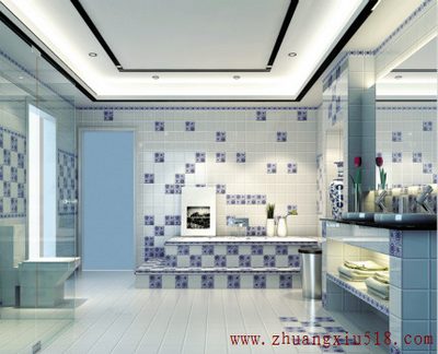 青花瓷瓷砖简介/青花瓷瓷砖怎么样/青花瓷瓷砖装修效果图
