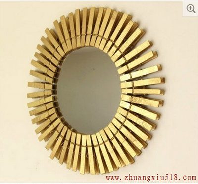 家具DIY：教你手工制作宜家风圆镜!
