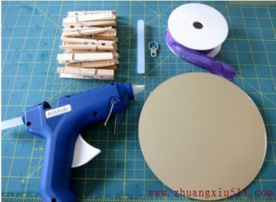 家具DIY：教你手工制作宜家风圆镜!