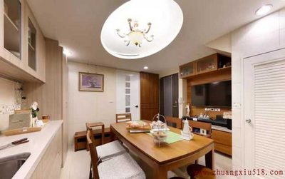客厅餐厅和厨房