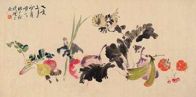 餐厅风水,果蔬画