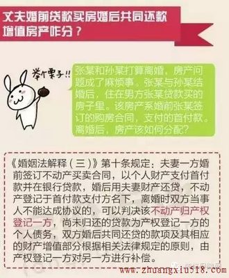 婚后买房与婚前买房的区别你造吗?一张图告诉你真想!
