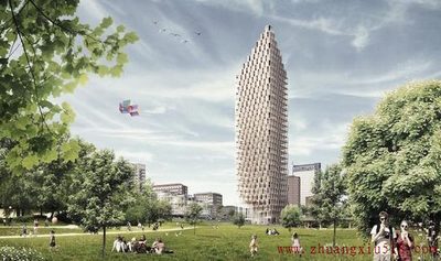 天才设计师们竟然用木头建成了高楼大厦
