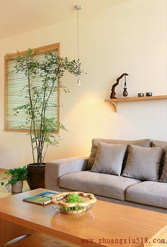 心随禅静 实木打造117平摩登日式