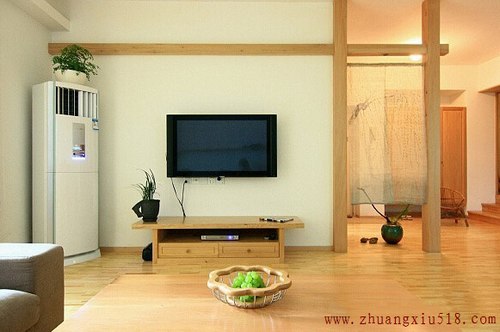 心随禅静 实木打造117平摩登日式