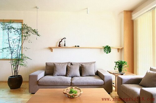 心随禅静 实木打造117平摩登日式