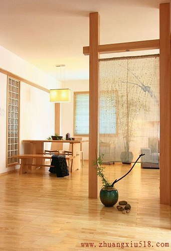 心随禅静 实木打造117平摩登日式