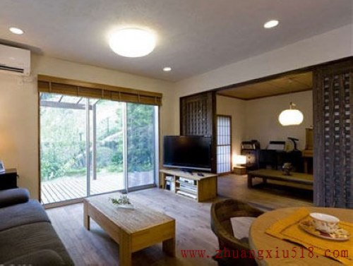 80平小户型日式风格原木居 品味自然清香
