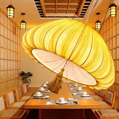 特色布艺灯饰 柔和新鲜