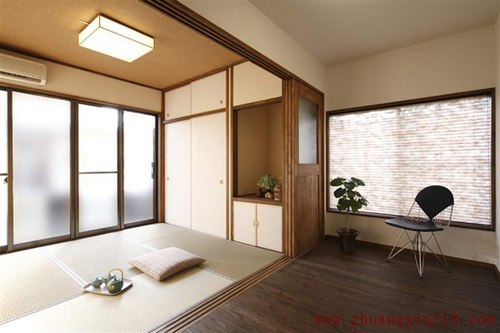 宁静致远日式风 日本105平四口之家