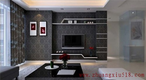 现代简约客厅装修效果图