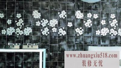 手绘瓷砖装扮家居给生活添色彩