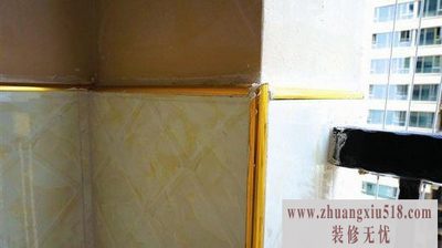 瓷砖护角不宜滥用 部分护角施工漏洞百出