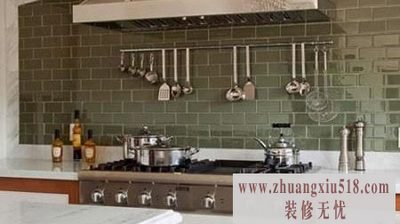 厨房瓷砖创意铺贴 精致中显新潮