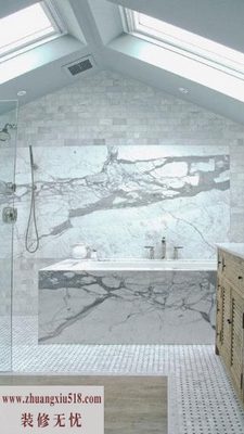 8款大理石瓷砖打造卫浴间 展露自然肌理