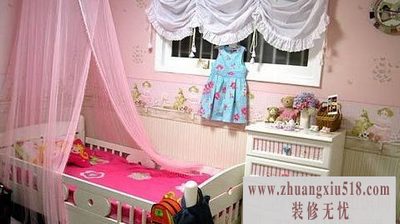 根据性格选择儿童房壁纸颜色