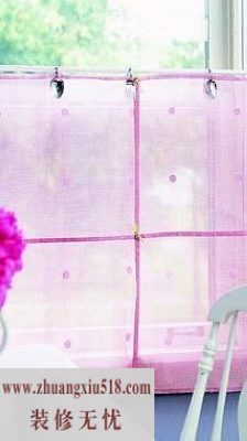 20款小窗帘的装饰方法