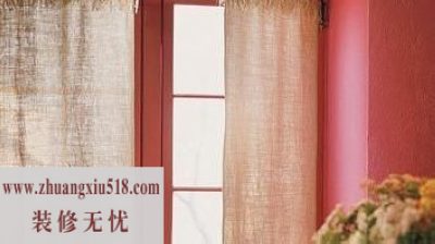20款小窗帘的装饰方法
