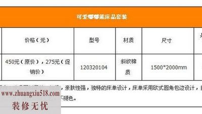 3款卡通风格床上用品 儿童的快乐卧室