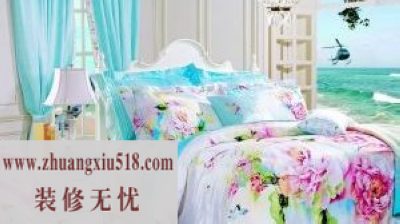缤纷床品 用色彩唤醒春天