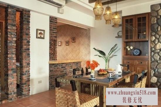 餐厅吧台装修效果图 美味的厨房生活