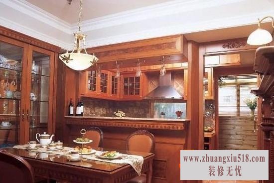 餐厅吧台装修效果图 美味的厨房生活