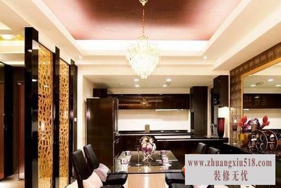 餐厅吧台装修效果图 美味的厨房生活