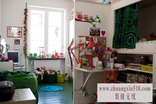 儿童卧室装修效果图1