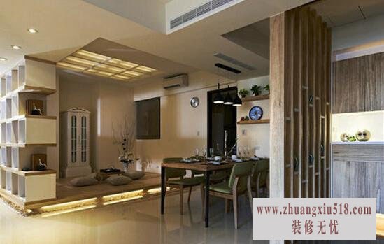 日式风老屋翻新 小户型装修效果图