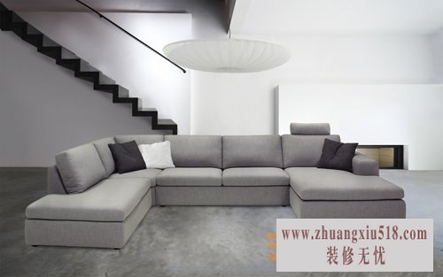 现代简约客厅沙发装修效果图