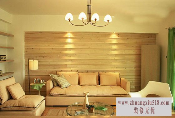 裸色宜家客厅装修效果图