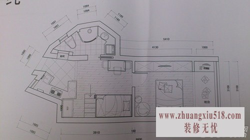 33平米小户型 个性设计美家 小户型装修,一居室装修,经济型装修,简约风格