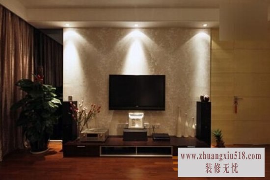 现代三室一厅装修效果图2