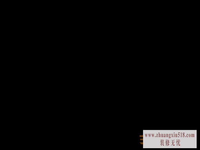 现代黑白搭配三室两厅两卫装修效果图12
