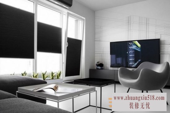 男性单身公寓装修效果图1